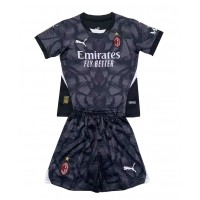 Camiseta AC Milan Portero Primera Equipación Replica 2024-25 para niños mangas cortas (+ Pantalones cortos)